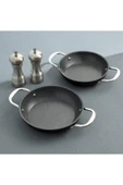 2 ADET Hisar Nova Pro Granit Metal Kulp 2 Parça Sahan Seti thumbnail 2