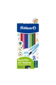 4 ADET Pelikan 12li Silgili Kuru Boya thumbnail 2