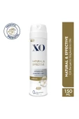 2 ADET XO Deodorant 150ml Natural And Effective thumbnail 1
