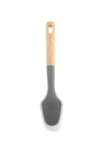 4 ADET   Hometime Ahşap Saplı Silikon Spatula thumbnail 1