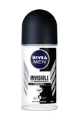 4 ADET   Nivea Roll-On Invisible Black&White 50 ml thumbnail 2
