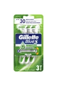 4 ADET   Gillette Blue3 Tıraş Bıçağı 3'lü Sensitive thumbnail 1