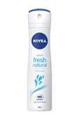 3 ADET  Nivea Deodorant Fresh Natural 150 ml thumbnail 1