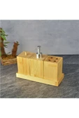 2 ADET  Tohana Bambu Banyo Seti 25x10x16 cm thumbnail 1
