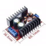 150W 10A DC-DC Voltaj Yükseltici Boost Converter Regülatör thumbnail 3