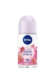2 ADET  Nivea Roll-on Fresh Cherry 50 ml thumbnail 1