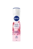 2 ADET  Nivea Deodorant Fresh Cherry 150 ml thumbnail 1