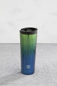 Hometime Silindir Termos Bardak 500 ml Mavi Yeşil thumbnail 1