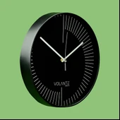 Effect Modern Duvar Saati - Siyah - 30 cm thumbnail 3