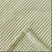 Soft Rete Çift Kişilik Pike - Yeşil - 200x220 cm thumbnail 3