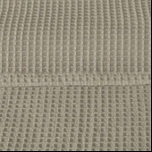 Soft Rete Tek Kişilik Pike - Bej - 160x220 cm thumbnail 2