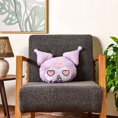 Kuromi Figürlü Yastık - Mor - 37x30 cm thumbnail 1