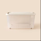 Living Agata Organizer Kutu - Şeffaf - 50 lt thumbnail 1