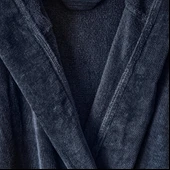 Soft Robe Bornoz - Gri - S/M Beden thumbnail 2