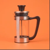 French Press - Şeffaf / Siyah / Gri - 350 ml thumbnail 1