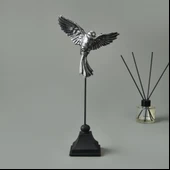 Deco Uccello Dekor - Siyah / Gümüş - 32 cm thumbnail 3
