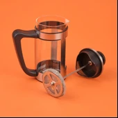 French Press - Şeffaf / Siyah / Gri - 350 ml thumbnail 3