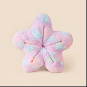 Soft Çiçek Figürlü Yastık - Renkli - 40 cm thumbnail 1