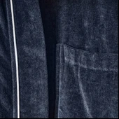 Soft Robe Bornoz - Gri - S/M Beden thumbnail 3