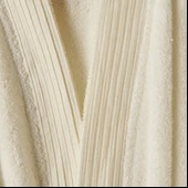 Soft Premium Unisex Bornoz - Beyaz - S / M thumbnail 2