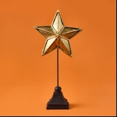 Deco Star Dekor - Siyah / Gold - 33 cm thumbnail 2