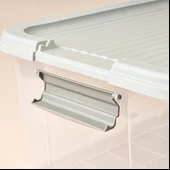Living Agata Organizer Kutu - Şeffaf - 20 lt thumbnail 3