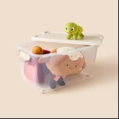 Living Agata Organizer Kutu - Şeffaf - 50 lt thumbnail 3