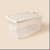 Living Agata Organizer Kutu - Şeffaf - 50 lt thumbnail 2