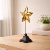 Deco Star Dekor - Siyah / Gold - 33 cm thumbnail 1