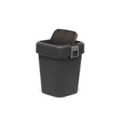 Comfort Dust Bin Siyah Çöp Kovası - 8 lt thumbnail 3