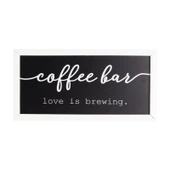 Deco Coffee Duvar Panosu - Siyah - 40x20 cm thumbnail 2