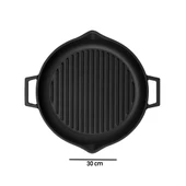 Döküm Tava - 30 cm thumbnail 3