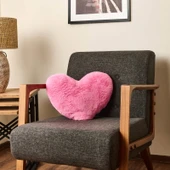 Soft Love Figürlü Yastık - Pembe - 45 cm thumbnail 1