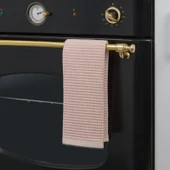 Soft Waffle Mutfak Havlusu - Pembe - 30x50 cm thumbnail 2