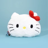 Hello Kitty Figürlü Yastık - Beyaz - 38x40 cm thumbnail 2
