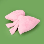 Soft Kurdele Figürlü Yastık - Pembe - 40x30 cm thumbnail 3