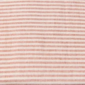 Soft Stripe Çift Kişilik Nevresim Takımı - Kiremit thumbnail 2