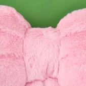 Soft Kurdele Figürlü Yastık - Pembe - 40x30 cm thumbnail 2