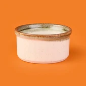 Porselen Sufle Kabı - Yeşil - 9 cm thumbnail 1