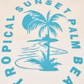 Soft Tropical Çanta - Ekru - 50x45 cm thumbnail 3