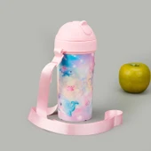 Cosmo Kız Figürlü 3D Matara - Renkli - 415 ml thumbnail 2