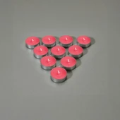 25'li Tealight Mum - Kırmızı - 3,8 cm thumbnail 1