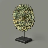 Deco Crisantemo Dekor - Mavi - 35 cm thumbnail 1