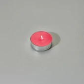 25'li Tealight Mum - Kırmızı - 3,8 cm thumbnail 3