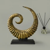 Deco Coquillage Dekor - Gold - 33 cm thumbnail 2
