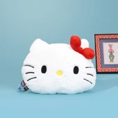 Soft Hello Kitty Figürlü Yastık - Beyaz - 38x40 cm thumbnail 1