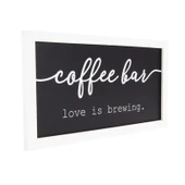 Deco Coffee Duvar Panosu - Siyah - 40x20 cm thumbnail 3