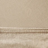 Soft Basic Çift Kişilik Lastikli Çarşaf - Bej - 160x200 cm thumbnail 2