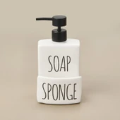 Soap Sıvı Sabunluk - Beyaz / Siyah thumbnail 1