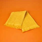 Soft Waffle Mutfak Havlusu - Hardal - 30x45 cm thumbnail 2